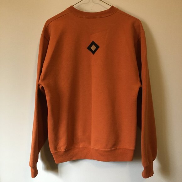 Jerzees Terracotta Orange Arizona Applique Sweater - Picture 2 of 16